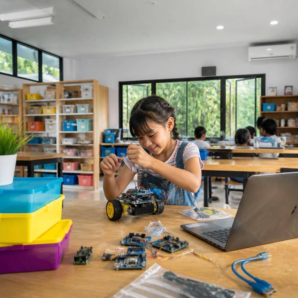 แนวคิด Tech Explorers for Kids เทรนด์ใหม่ที่ทำให้เด็กกล้าเรียนรู้ผ่านการทดลองจริง